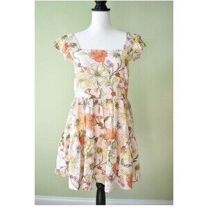 NWT XS Lottie and Holly pink floral dress